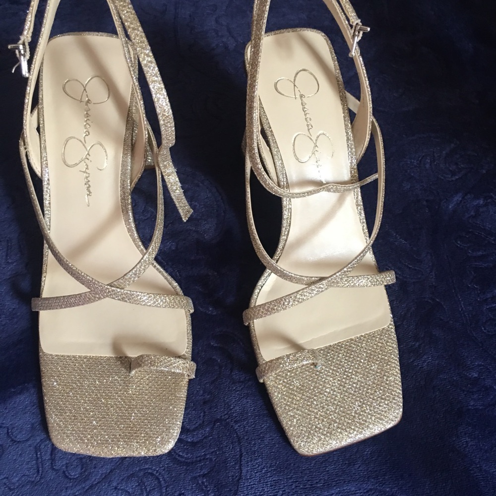 Jessica Simpson party high top sneakers size 8
